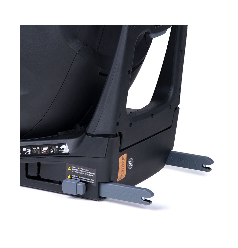 Automobilinė kėdutė Coletto Sintra S2 Graphite 40-105 cm (0-18kg)