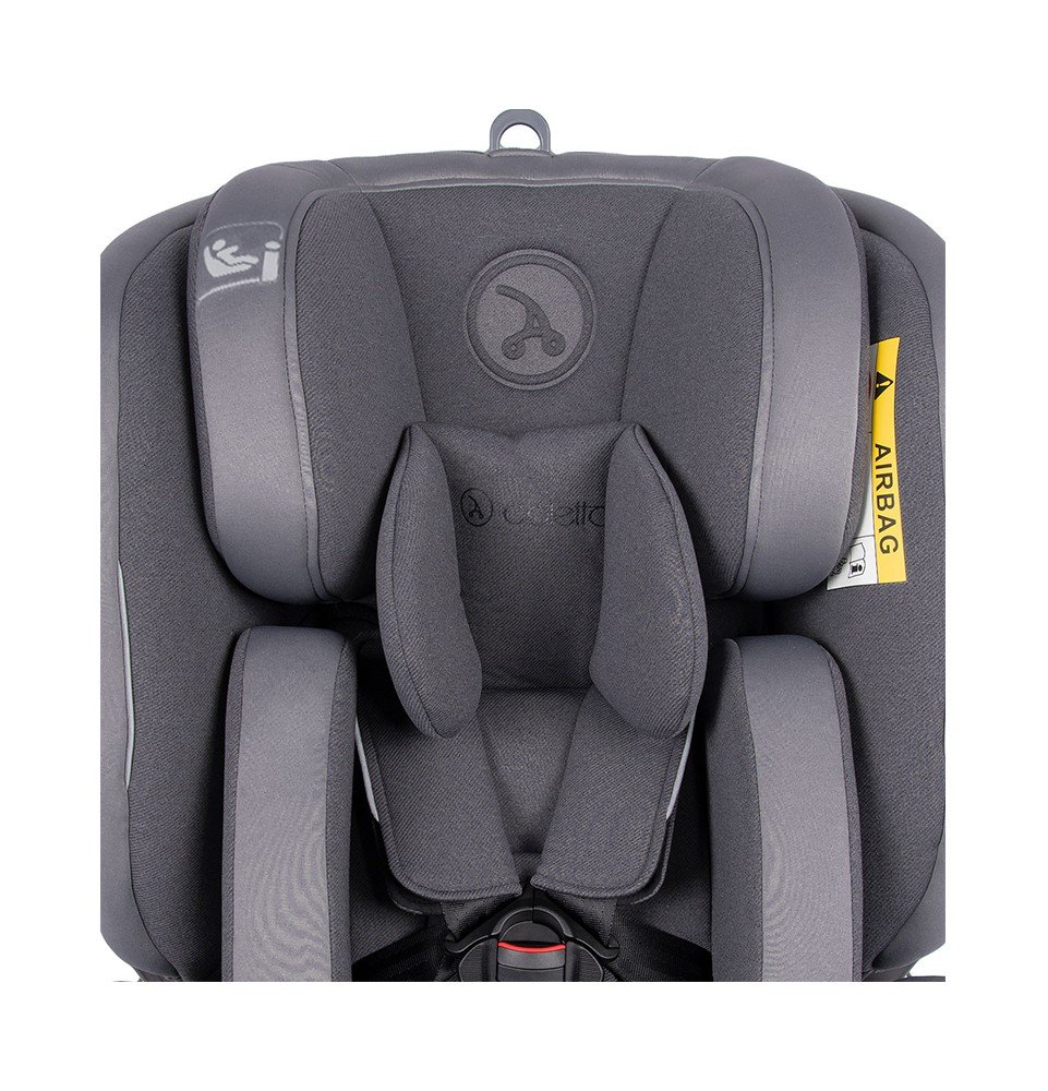 Automobilinė kėdutė Coletto Logos I-SIZE Black 40-150 cm (0-36kg)