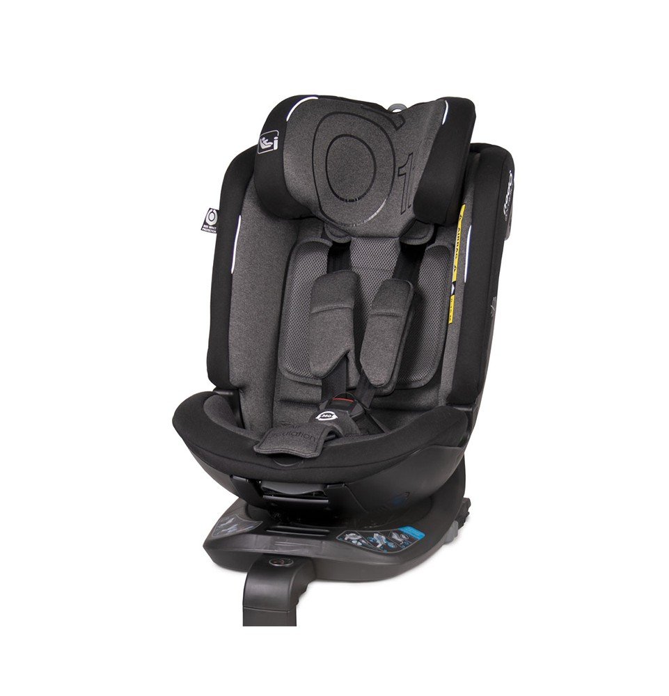 Automobilinė kėdutė Coletto Nado O12 I-SIZE Black 40-145 cm (0-36kg)