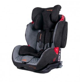 Automobilinė kėdutė Coletto Sportivo Grey/black Isofix (9-36 kg)