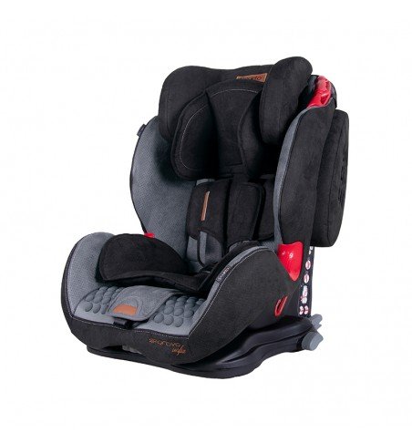 Automobilinė kėdutė Coletto Sportivo Grey/black Isofix (9-36 kg)
