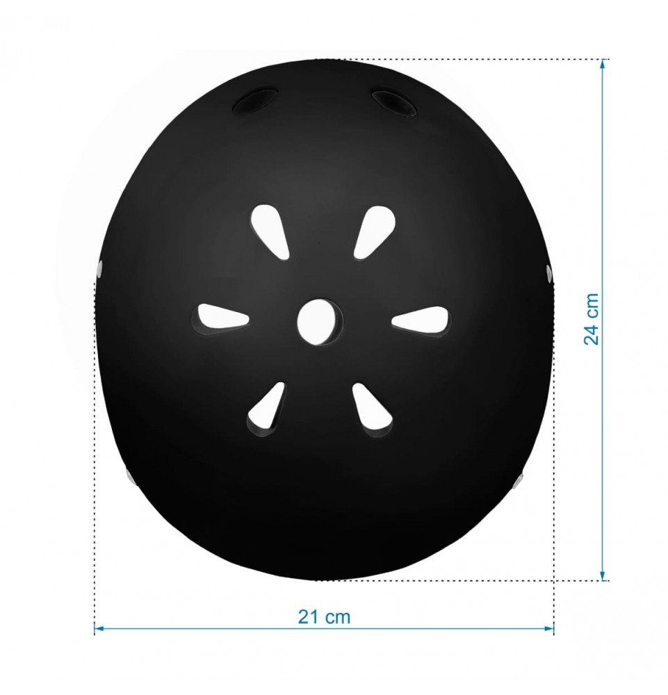 Šalmas Kidwell Orix II, Black Mat M