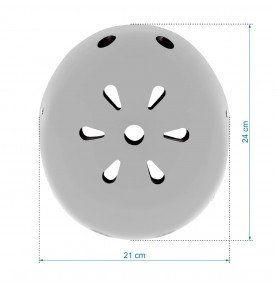 Šalmas Kidwell Orix II, Gray Mat M