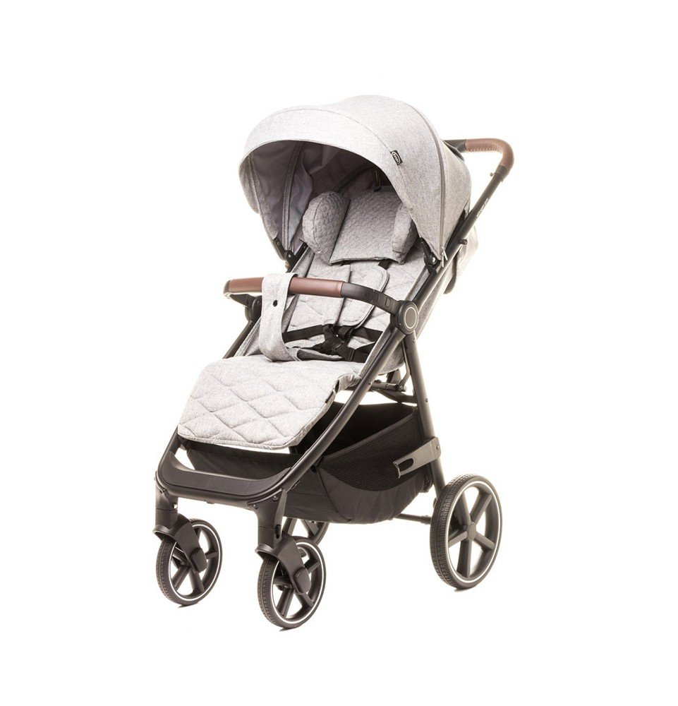 Sportinis vežimėlis 4Baby Stinger Pro Melange Light Grey Sportinis vežimėlis 4Baby Stinger Pro Melange Light Grey