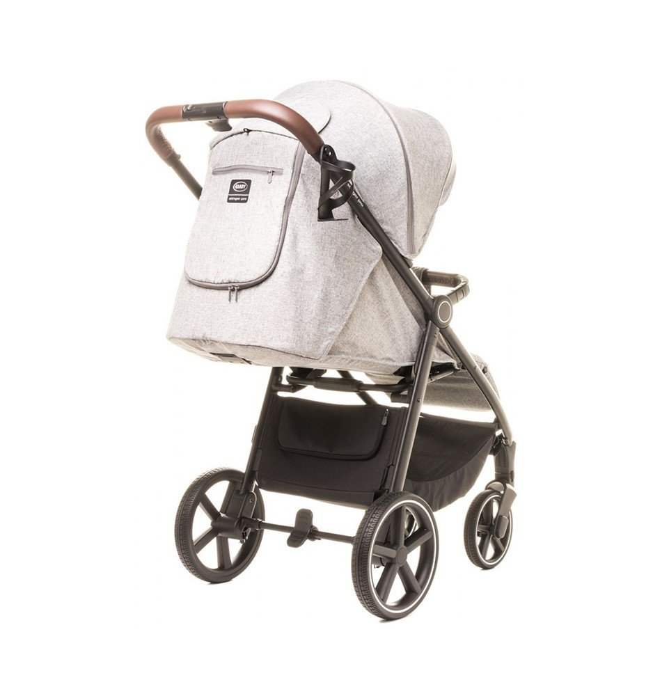 Sportinis vežimėlis 4Baby Stinger Pro Melange Light Grey