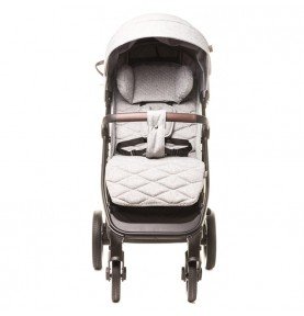 Sportinis vežimėlis 4Baby Stinger Pro Melange Light Grey