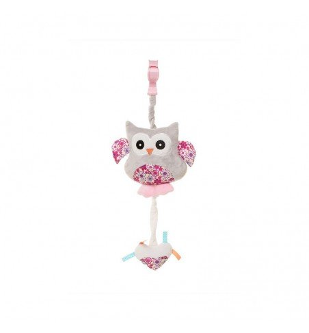 Pakabinamas muzikinis žaislas 4Baby Owl OP01