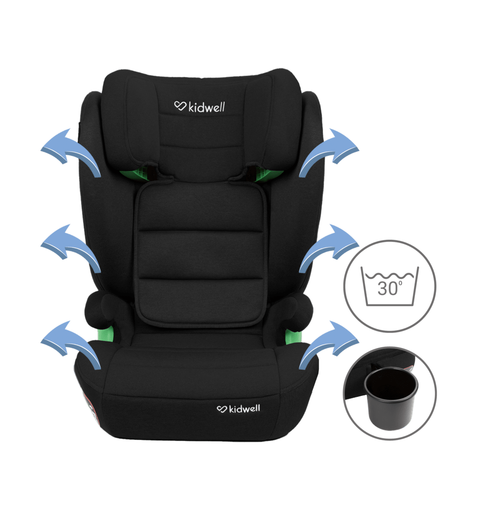 Automobilinė kėdutė Kidwell Weston Black