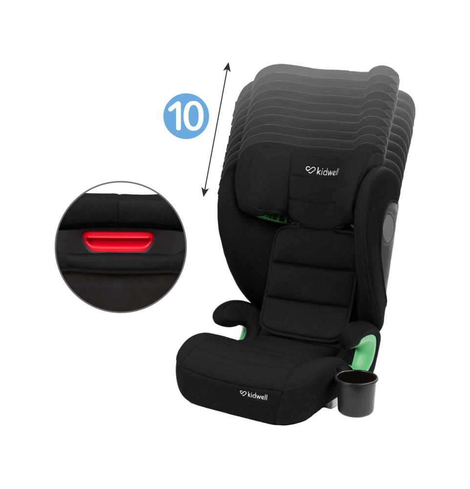 Automobilinė kėdutė Kidwell Weston Black