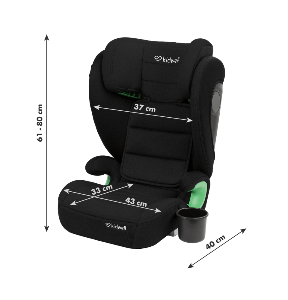 Automobilinė kėdutė Kidwell Weston Black