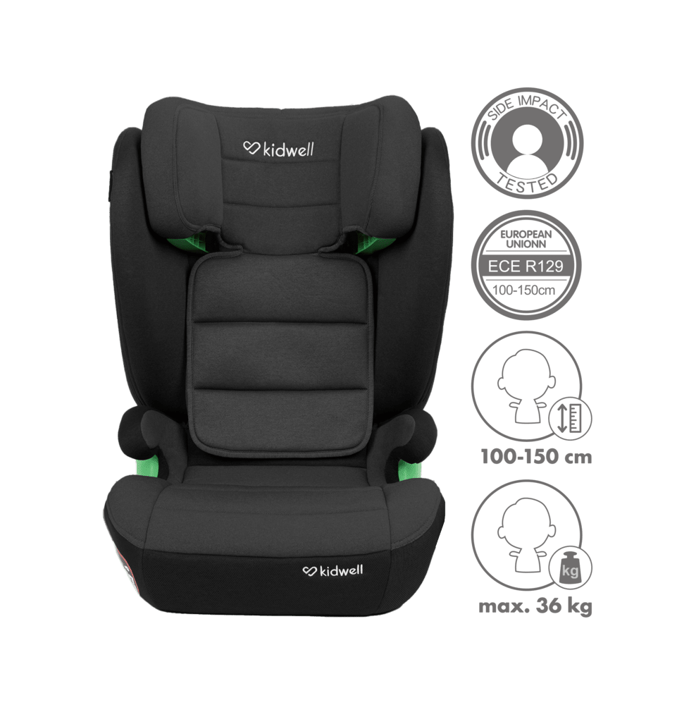 Automobilinė kėdutė Kidwell Weston Grey/Black