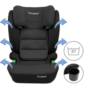 Automobilinė kėdutė Kidwell Weston Grey/Black