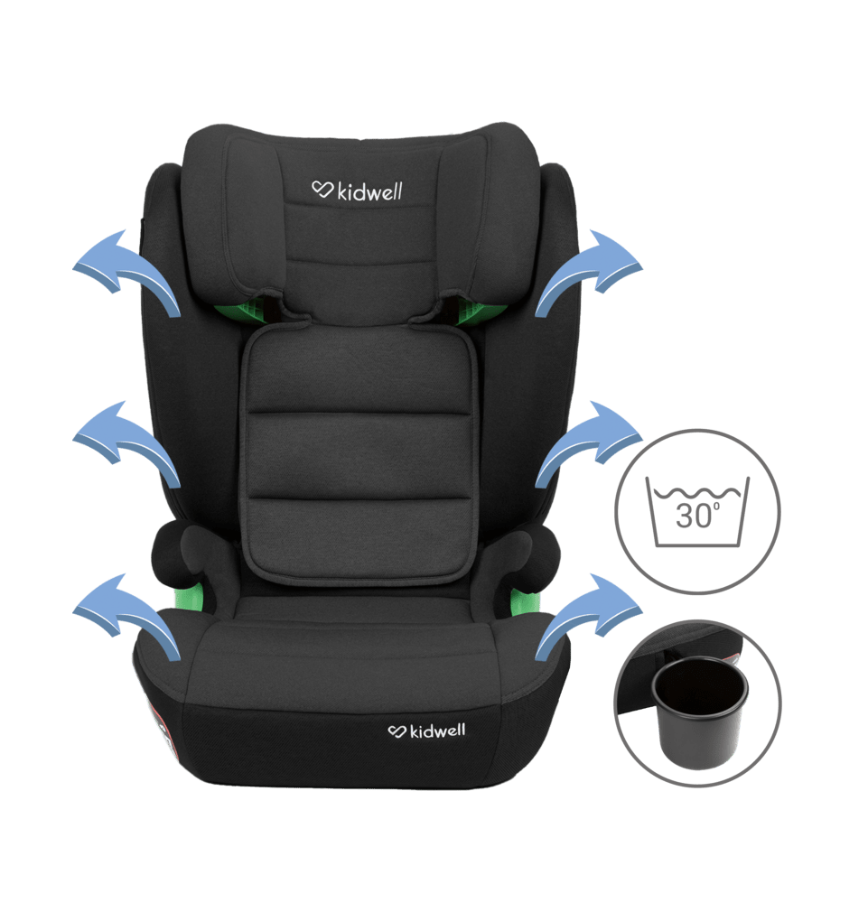 Automobilinė kėdutė Kidwell Weston Grey/Black