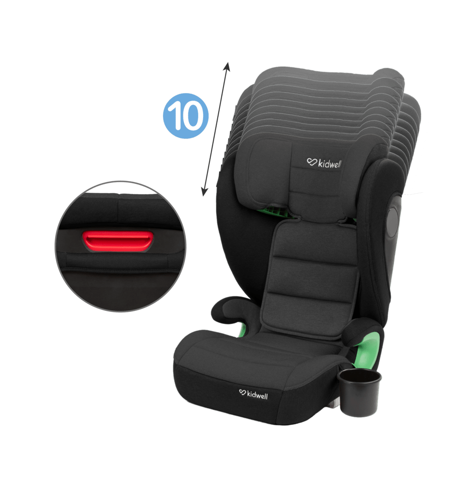 Automobilinė kėdutė Kidwell Weston Grey/Black