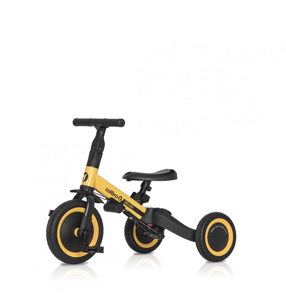 Vaikiškas dviratukas Colibro Tremix Up 6in1 Banana