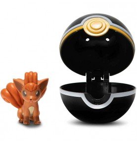Pokemonų kamuoliukas su figūrėle Pokemon Volpix+Luxury Ball
