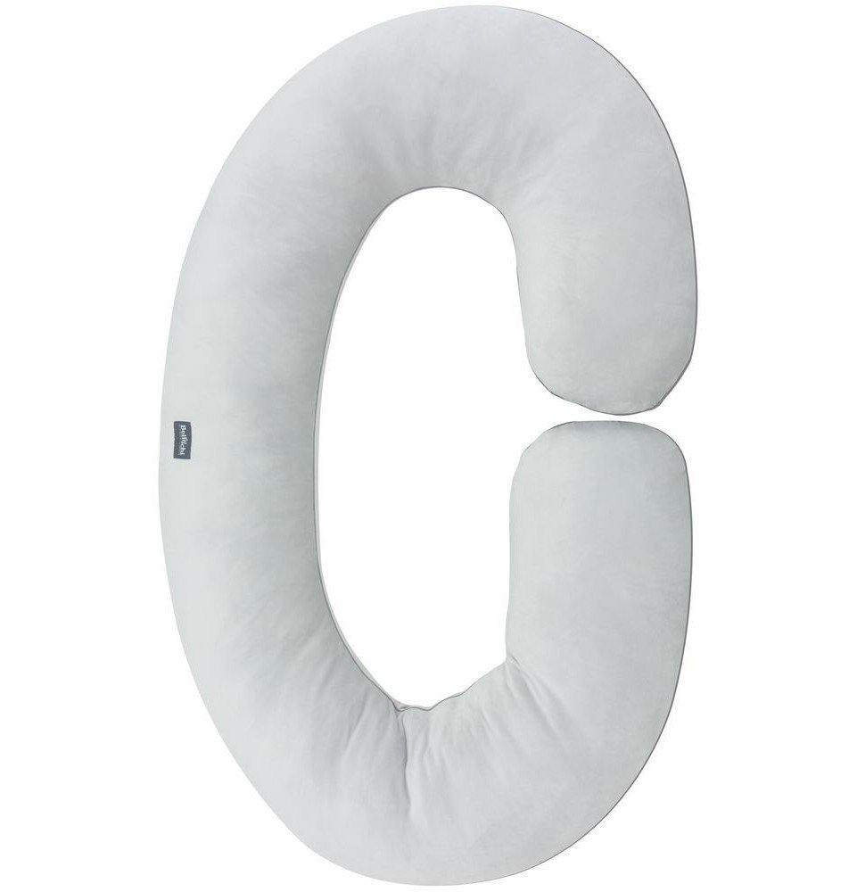 Pagalvė nėščiosioms C-shaped 140×85cm, Gray