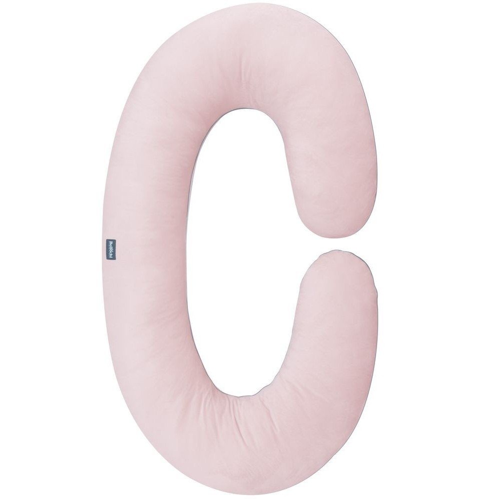 Pagalvė nėščiosioms C-shaped 140×85cm, Rosa