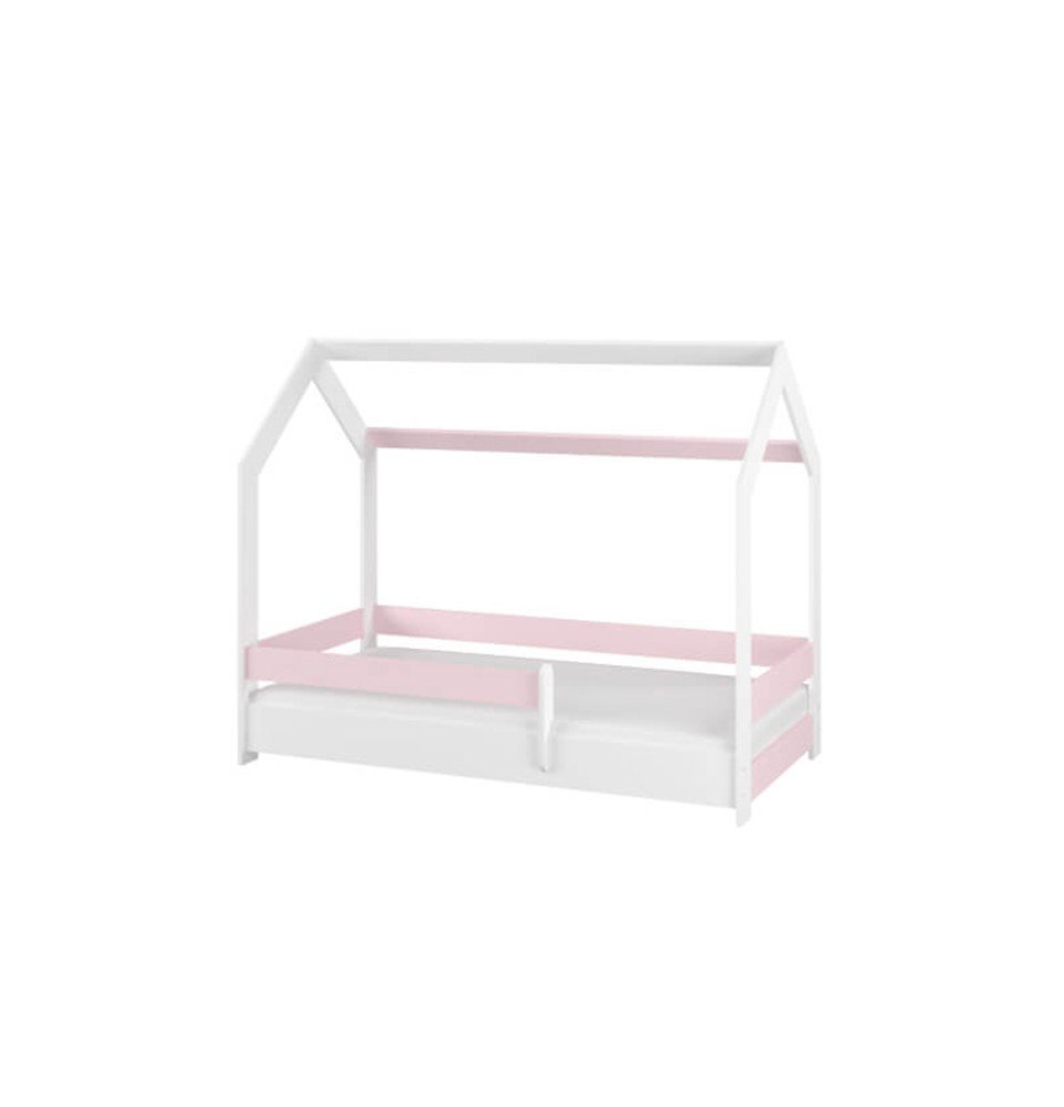 Vaikiška lova namelis be stalčiaus Pink 160×80cm