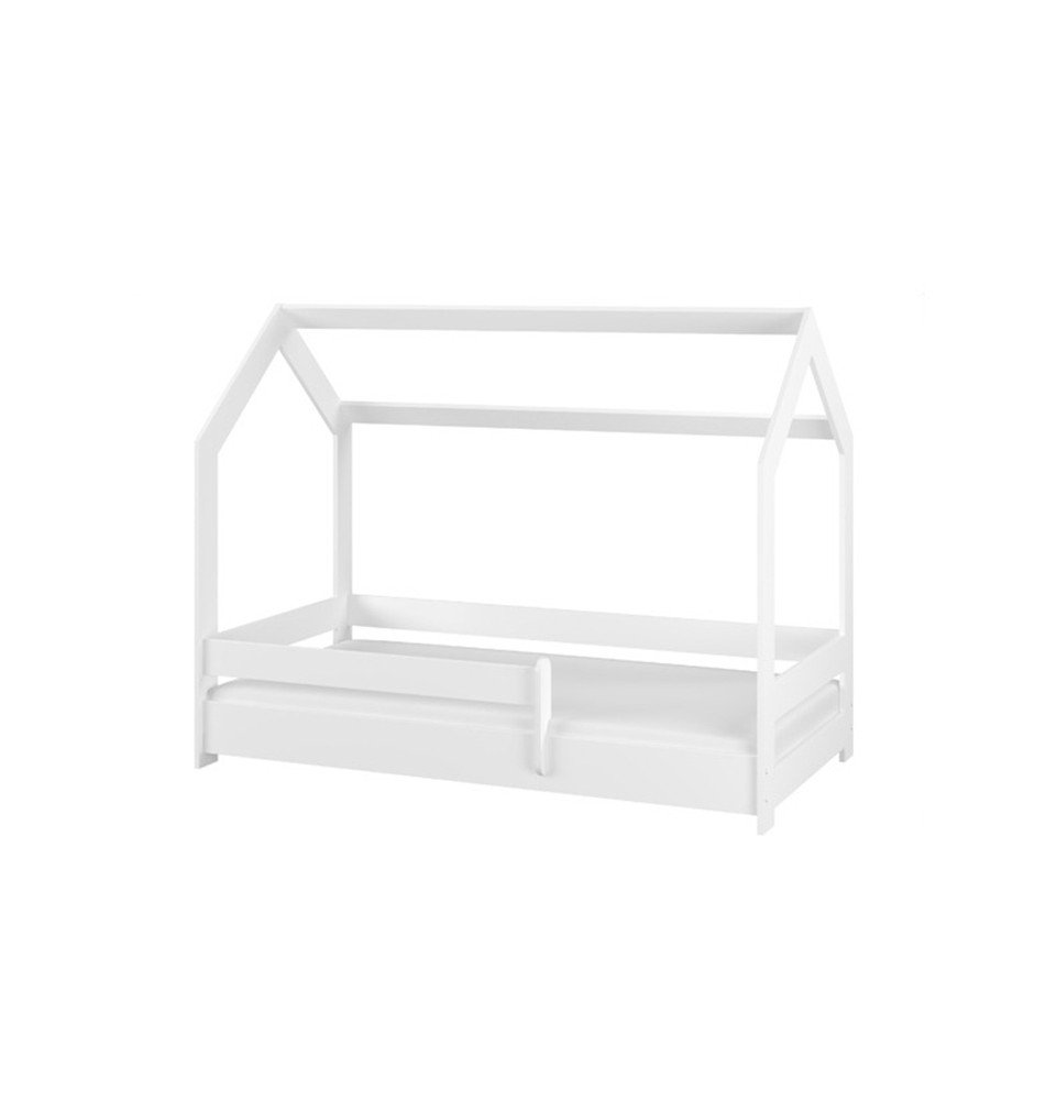 Vaikiška lova namelis be stalčiaus White 160×80cm