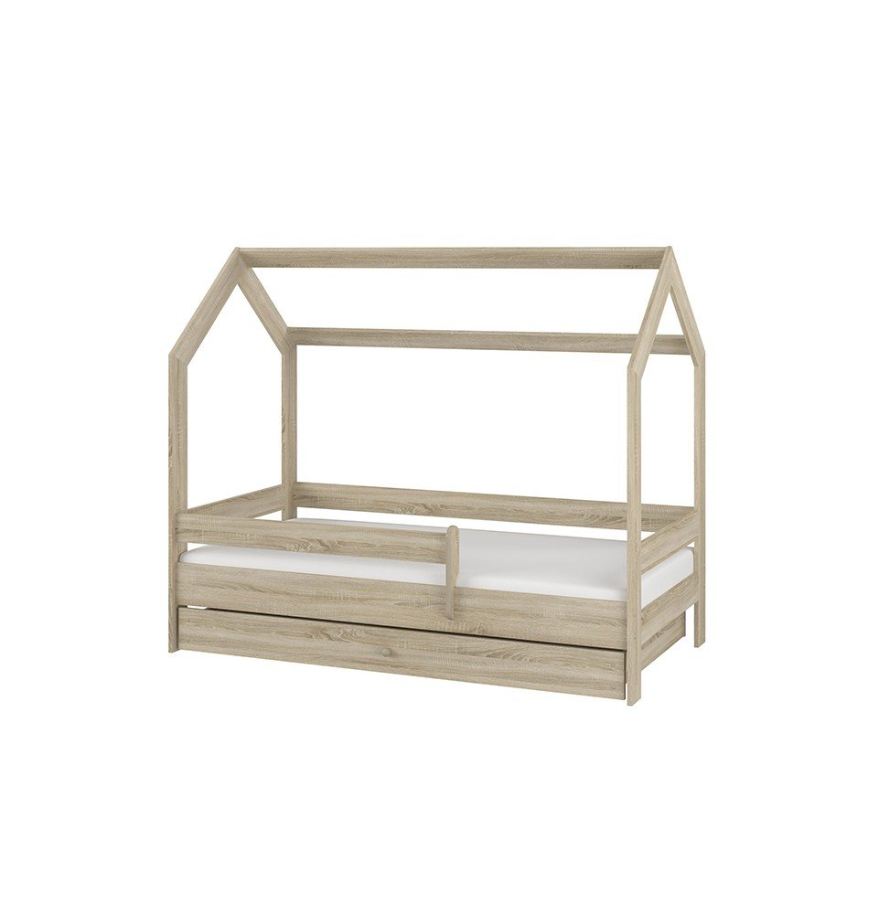 Vaikiška lova namelis su stalčiumi Sonoma 160×80cm