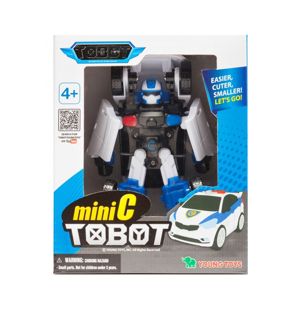 Transformeris Young Toys Mini Tobot C