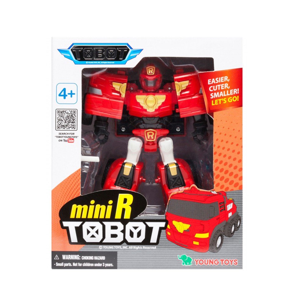 Transformeris Young Toys Mini Tobot R