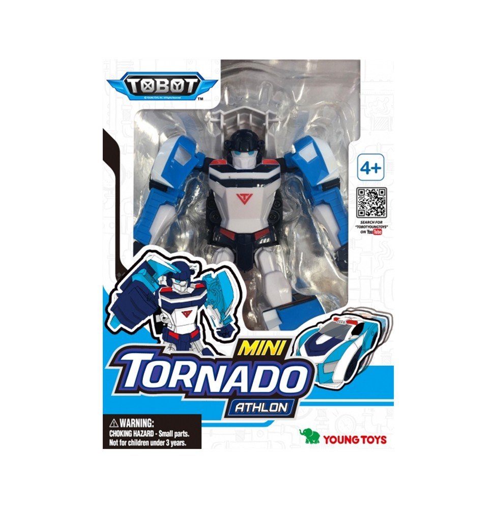 Transformeris Tobot Athlon Mini Tornado, 12 cm