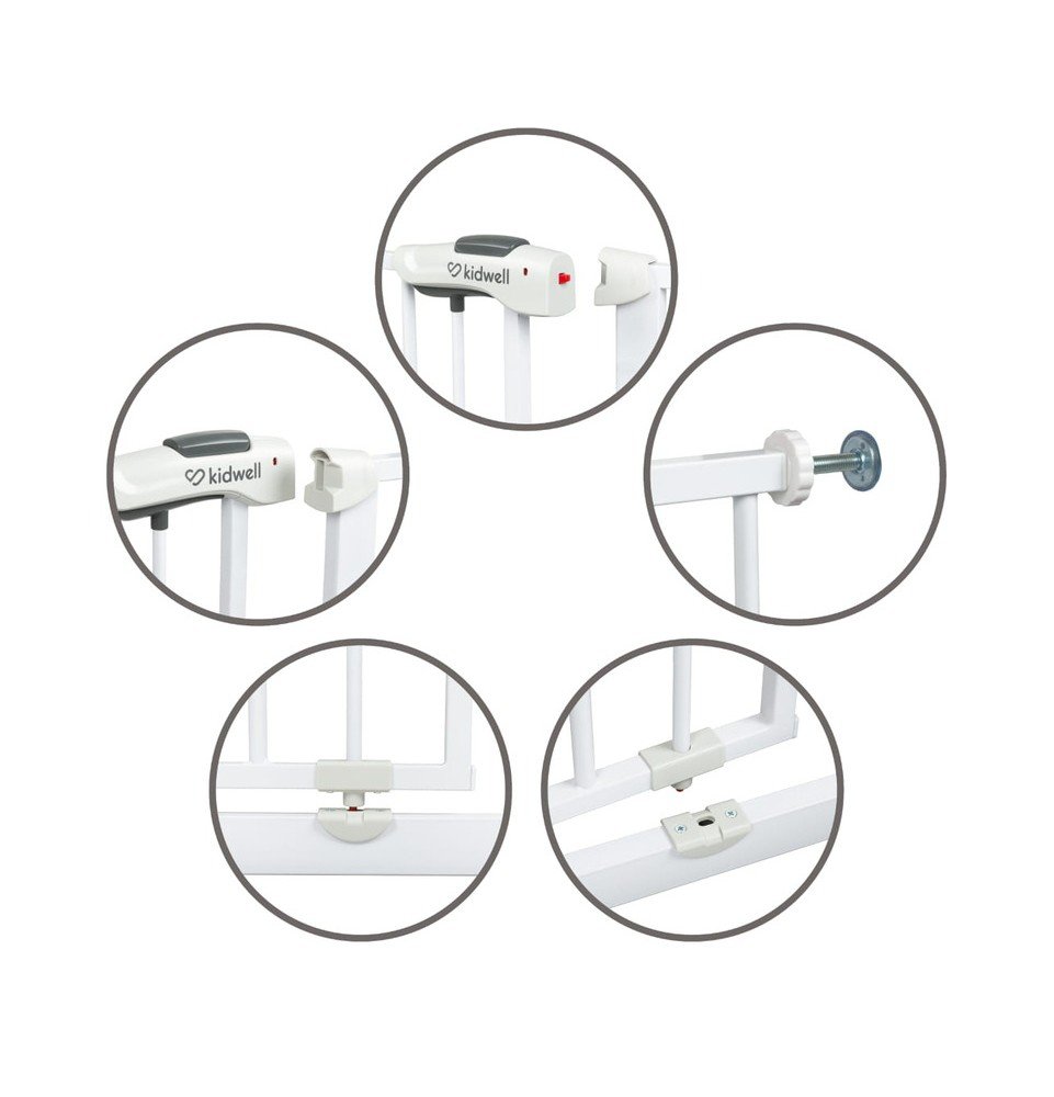 Saugos varteliai Kidwell Guarda 74-104 cm, white
