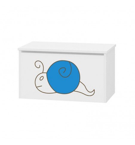 Daiktadėžė žaislams Decorated Snail 01