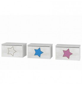 Daiktadėžė žaislams Decorated Star 02