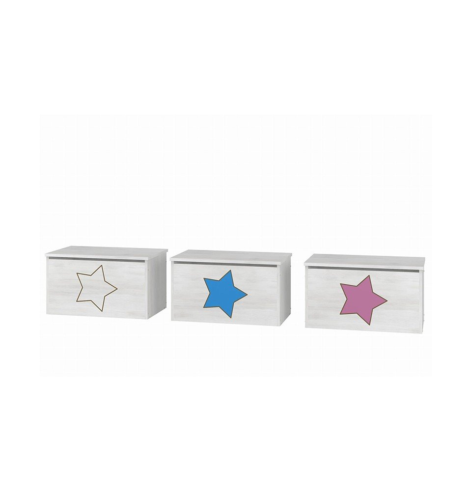 Daiktadėžė žaislams Decorated Star 02