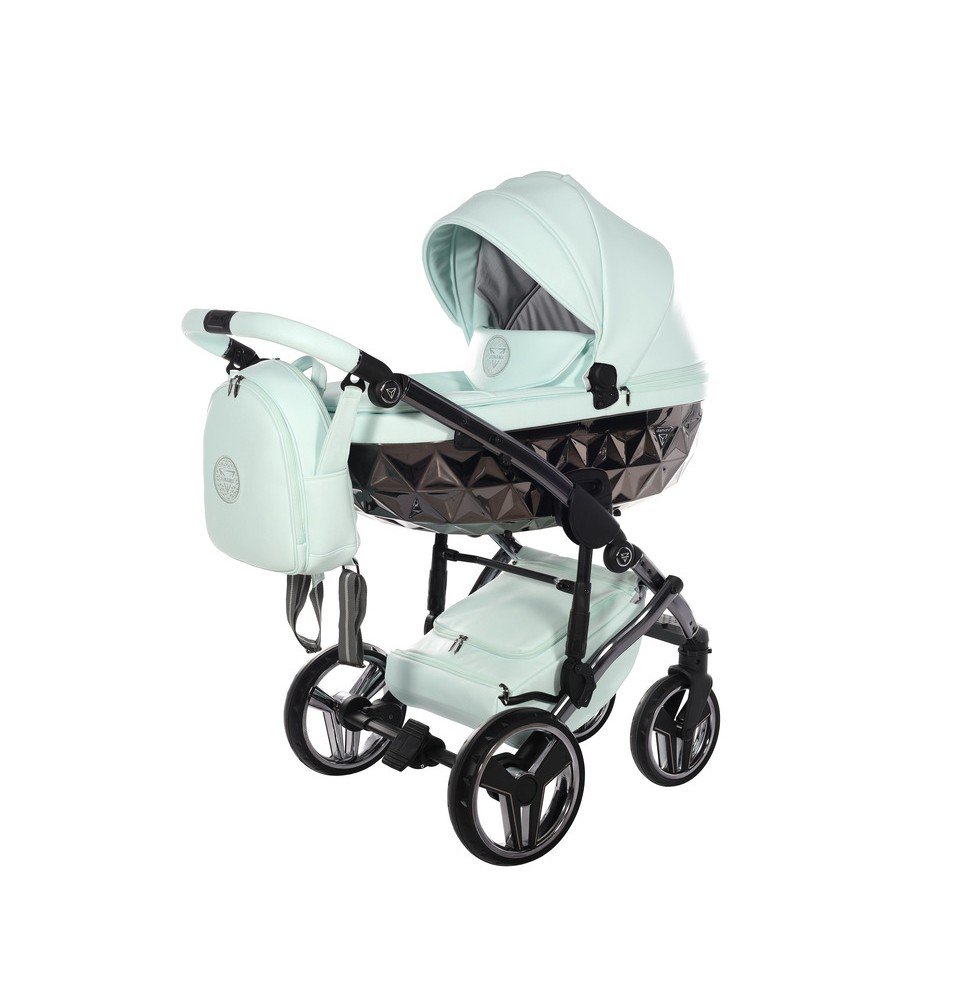Universalus vežimėlis Junama HandCraft 3in1, Mint