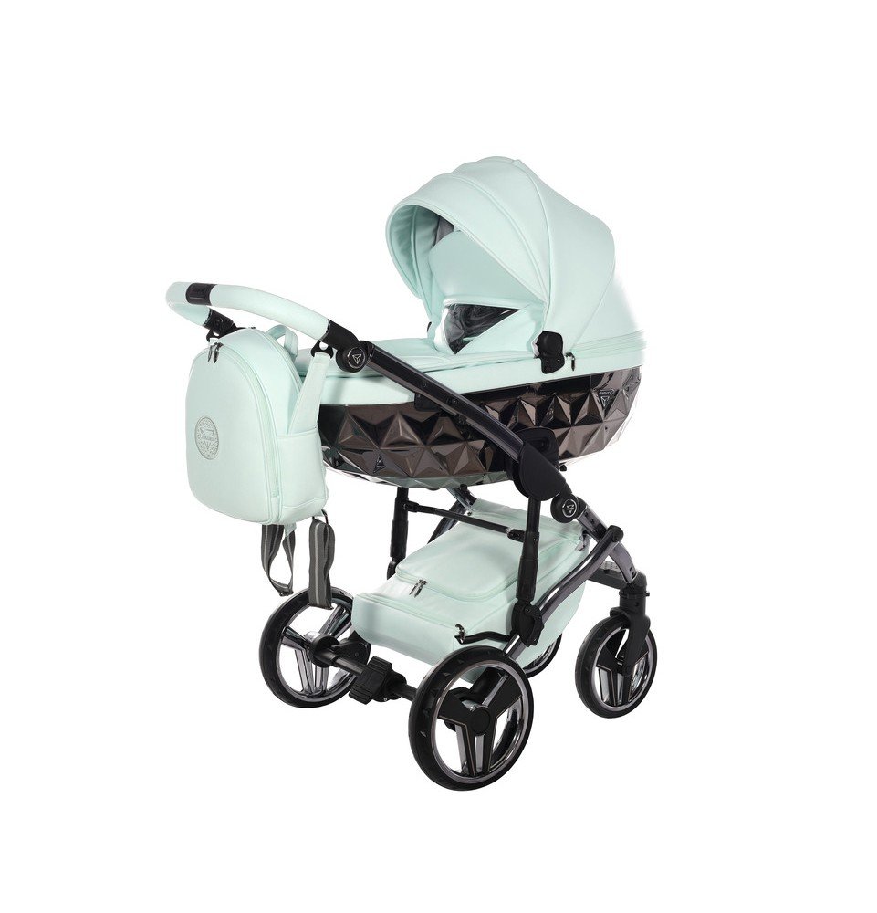 Universalus vežimėlis Junama HandCraft 3in1, Mint