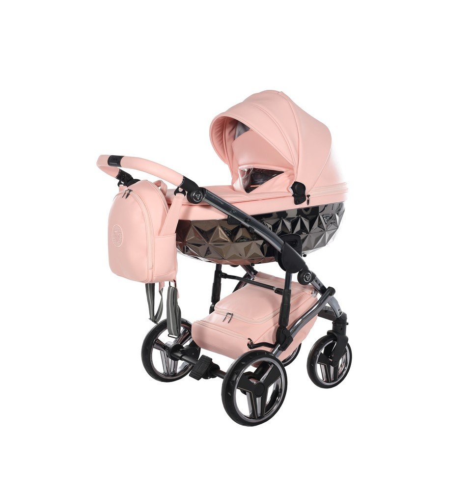 Universalus vežimėlis Junama HandCraft 3in1, Salmon