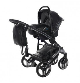 Universalus vežimėlis Junama HandCraft 3in1, Black