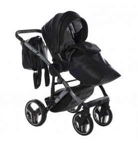 Universalus vežimėlis Junama HandCraft 2in1, Black