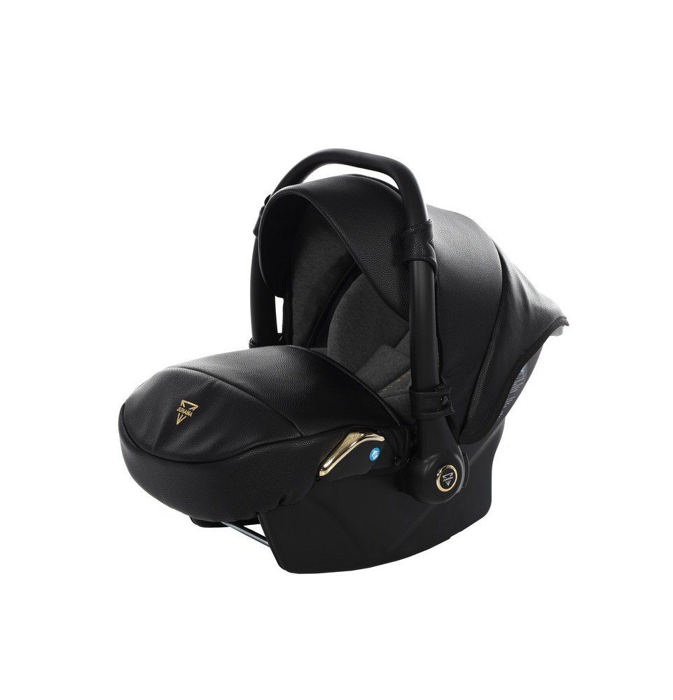 Universalus vežimėlis Junama HandCraft 3in1, Black/Gold