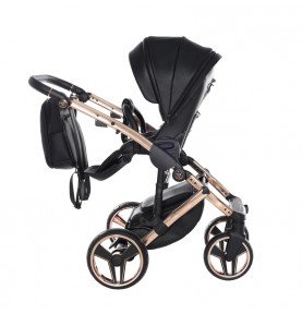 Universalus vežimėlis Junama HandCraft 3in1, Black/Copper