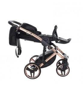 Universalus vežimėlis Junama HandCraft 3in1, Black/Copper
