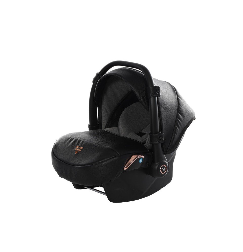 Universalus vežimėlis Junama HandCraft 3in1, Black/Copper