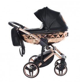 Universalus vežimėlis Junama HandCraft 2in1, Black/Copper