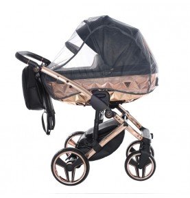 Universalus vežimėlis Junama HandCraft 2in1, Black/Copper