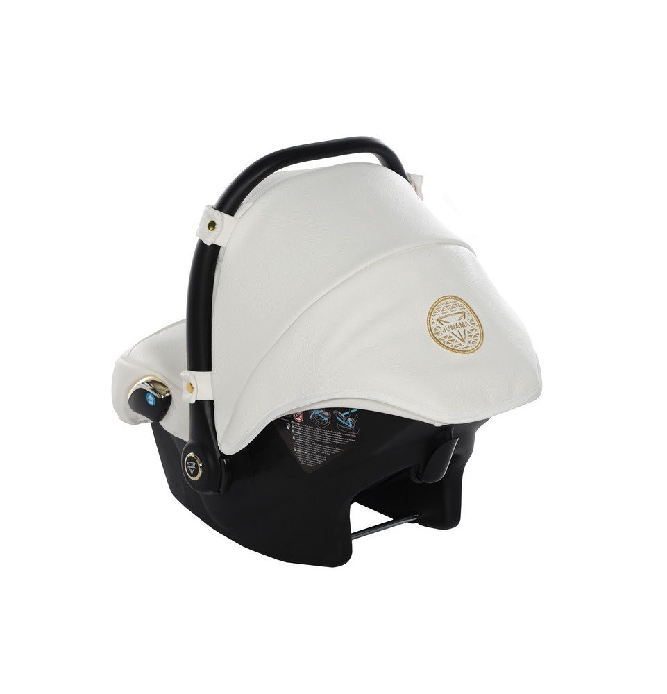 Universalus vežimėlis Junama HandCraft 3in1, White/Gold