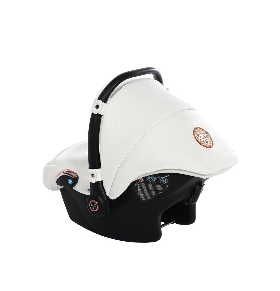 Universalus vežimėlis Junama HandCraft 3in1, White/Copper