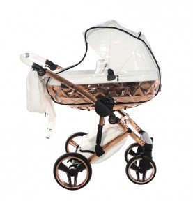 Universalus vežimėlis Junama HandCraft 2in1, White/Copper
