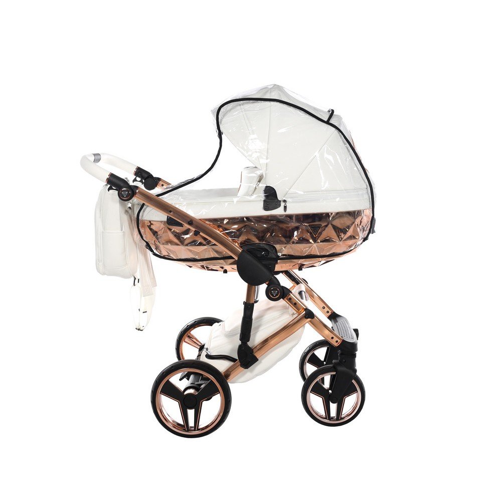 Universalus vežimėlis Junama HandCraft 2in1, White/Copper