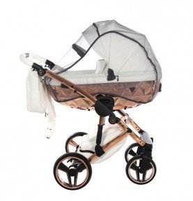 Universalus vežimėlis Junama HandCraft 2in1, White/Copper