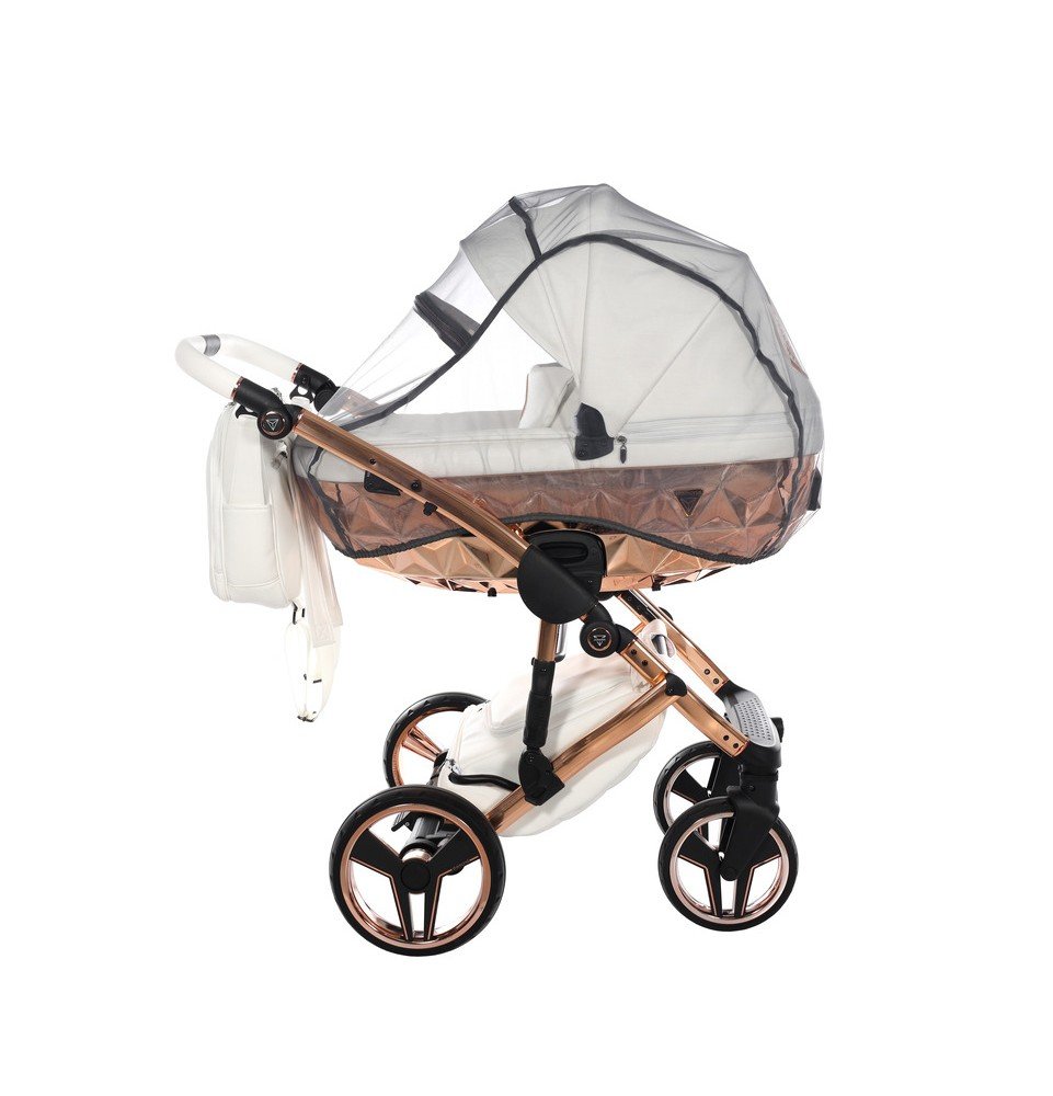 Universalus vežimėlis Junama HandCraft 2in1, White/Copper