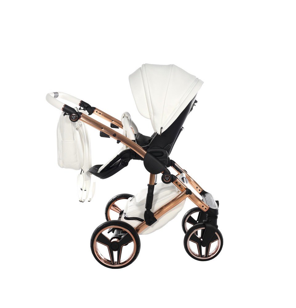 Universalus vežimėlis Junama HandCraft 2in1, White/Copper